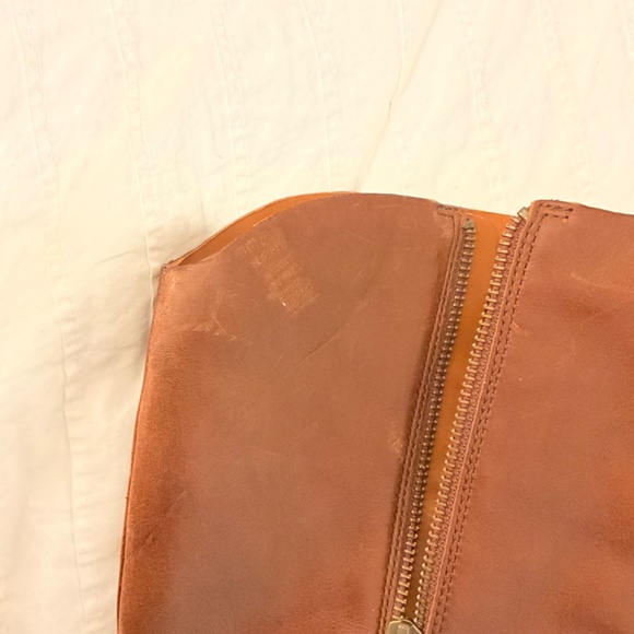 Korkease, tall leather boots, dark brown, very good condition, size 8.5 - Picture 5 of 7